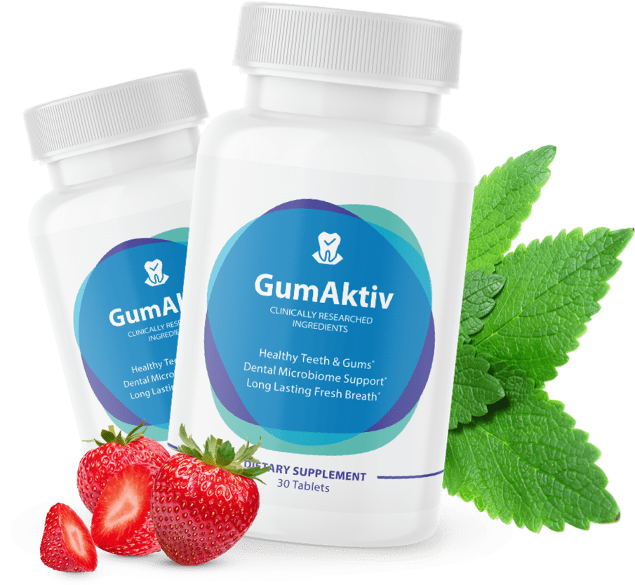 GumAktiv 2 Bottles & Ingredients