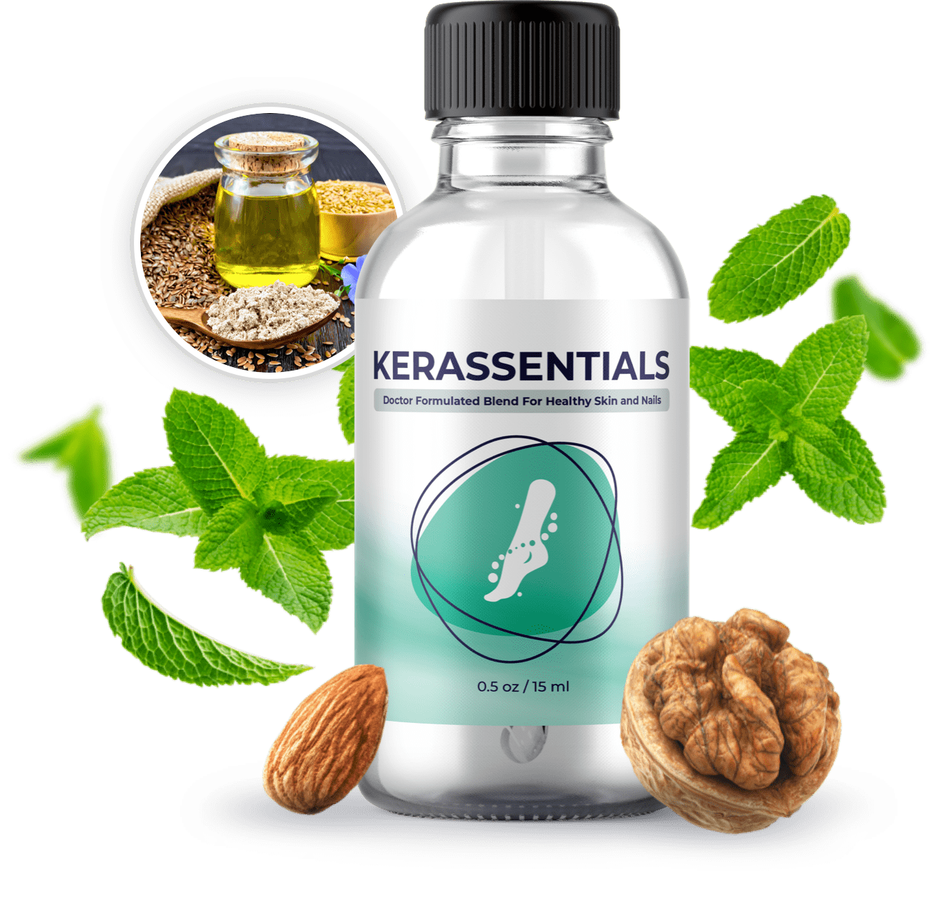 thekerassentials 1 Bottle & Ingredients