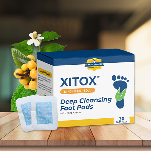 Xitox Foot Pads 1 Box & 2 Pads