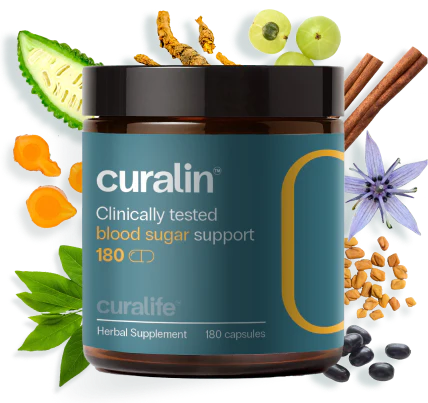 Curalin 1 bottle & ingredients