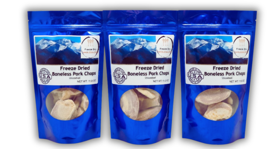 Freeze Dried Pork Chops Exclusive Offer - Buy Today & Save Up To $1,128