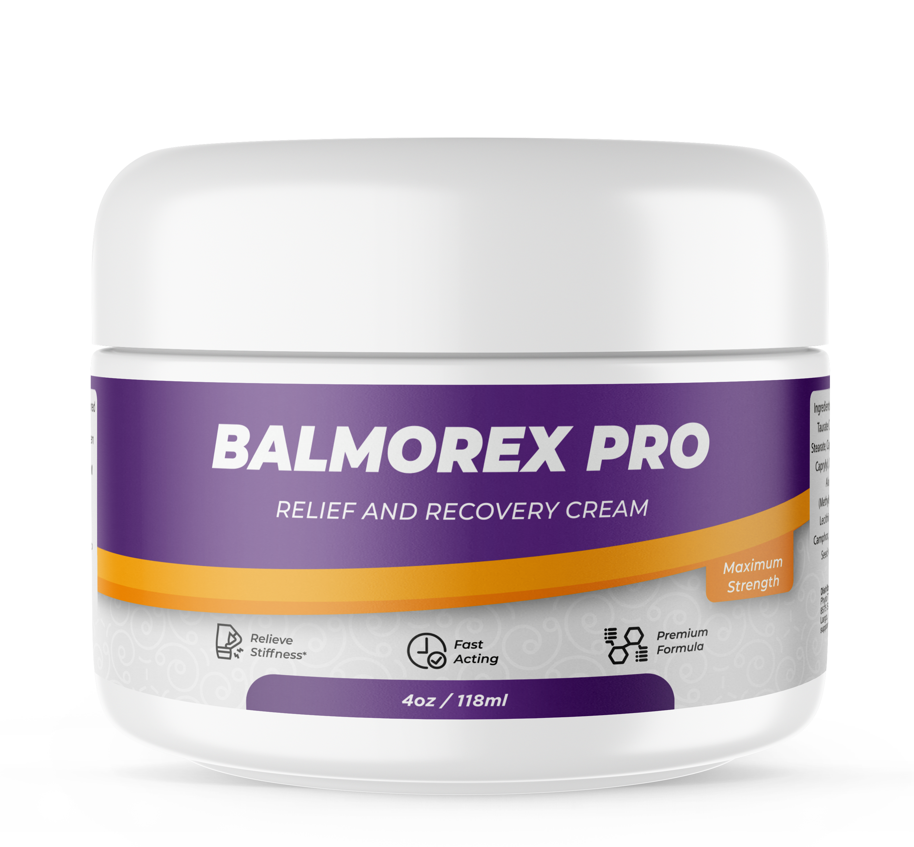 Balmorex Pro 1 Jar Front View