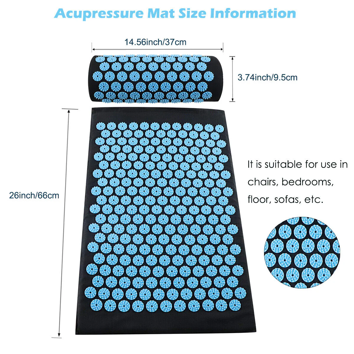 Acupressure Mat & Pillow Set Exclusive Offer - Buy Today & Save Up To 50%