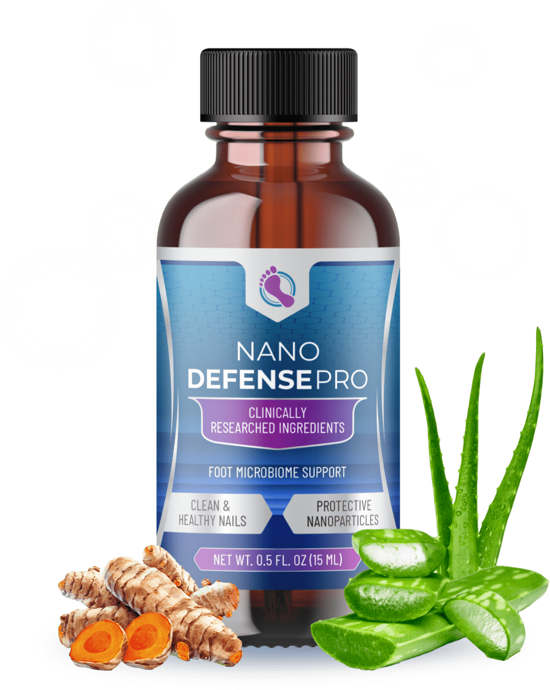 nanodefensepro24 1 bottle & ingredients