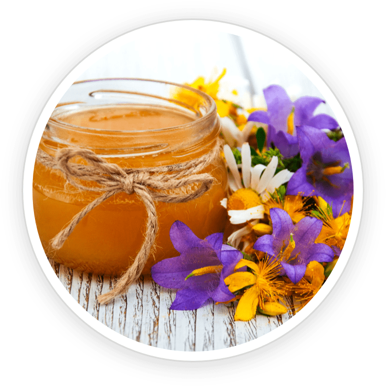 honeyburn24 contains Raw Wildflower Honey