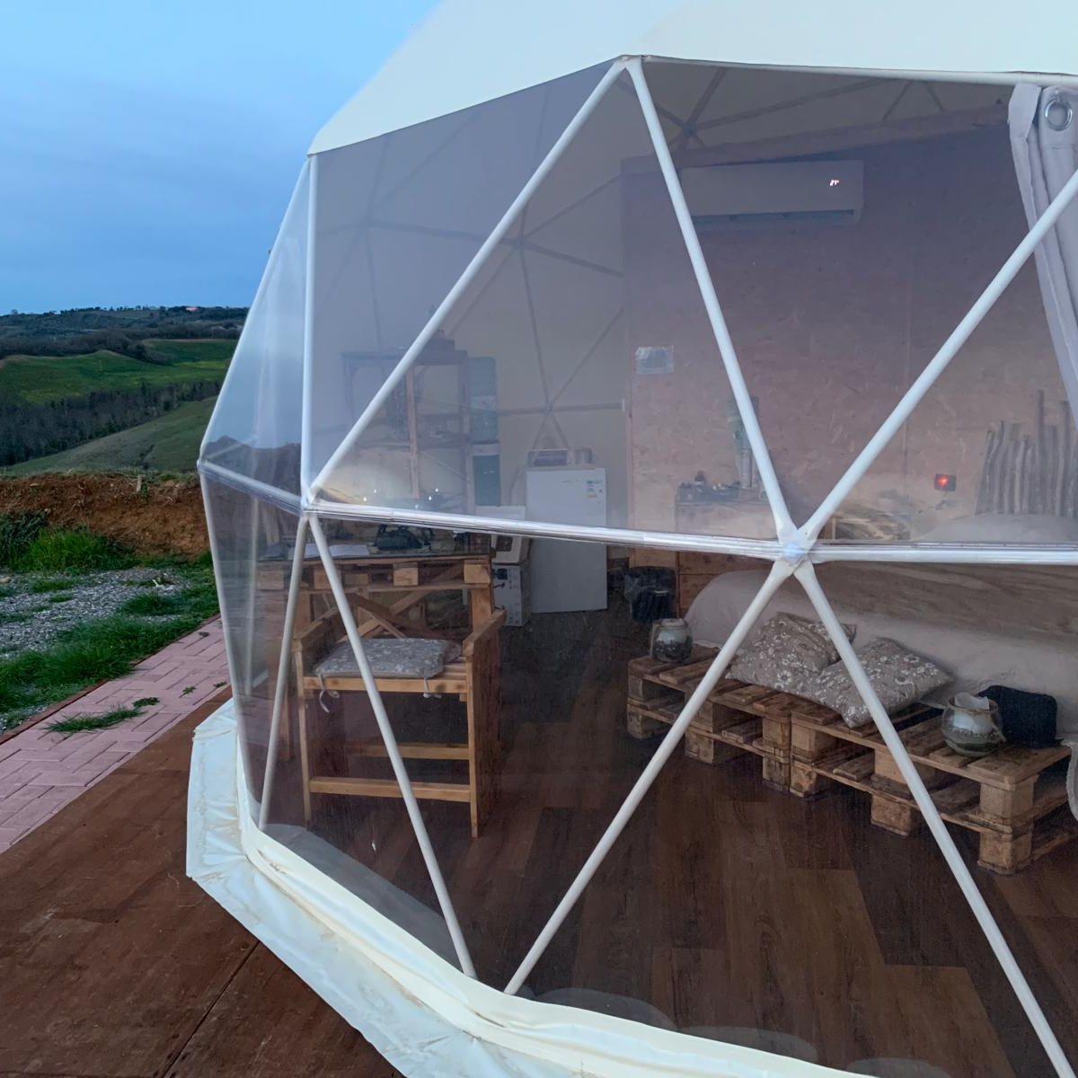 Cupola geodetica Glamping FULL 6 metri MAG-GF-6MGLFUL