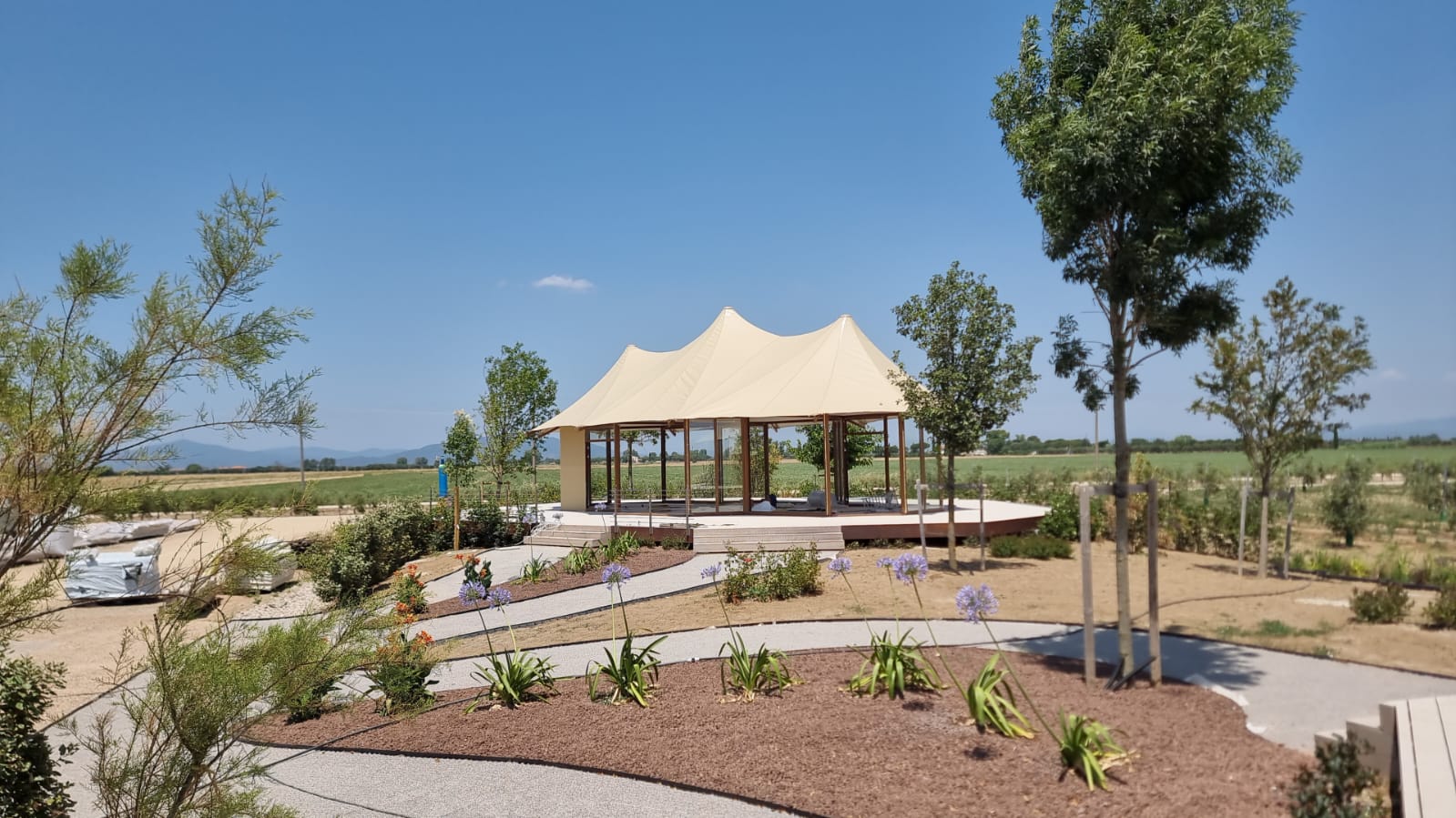 Tenda Glamping principale