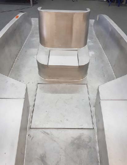 spawaie jachu z aluminium