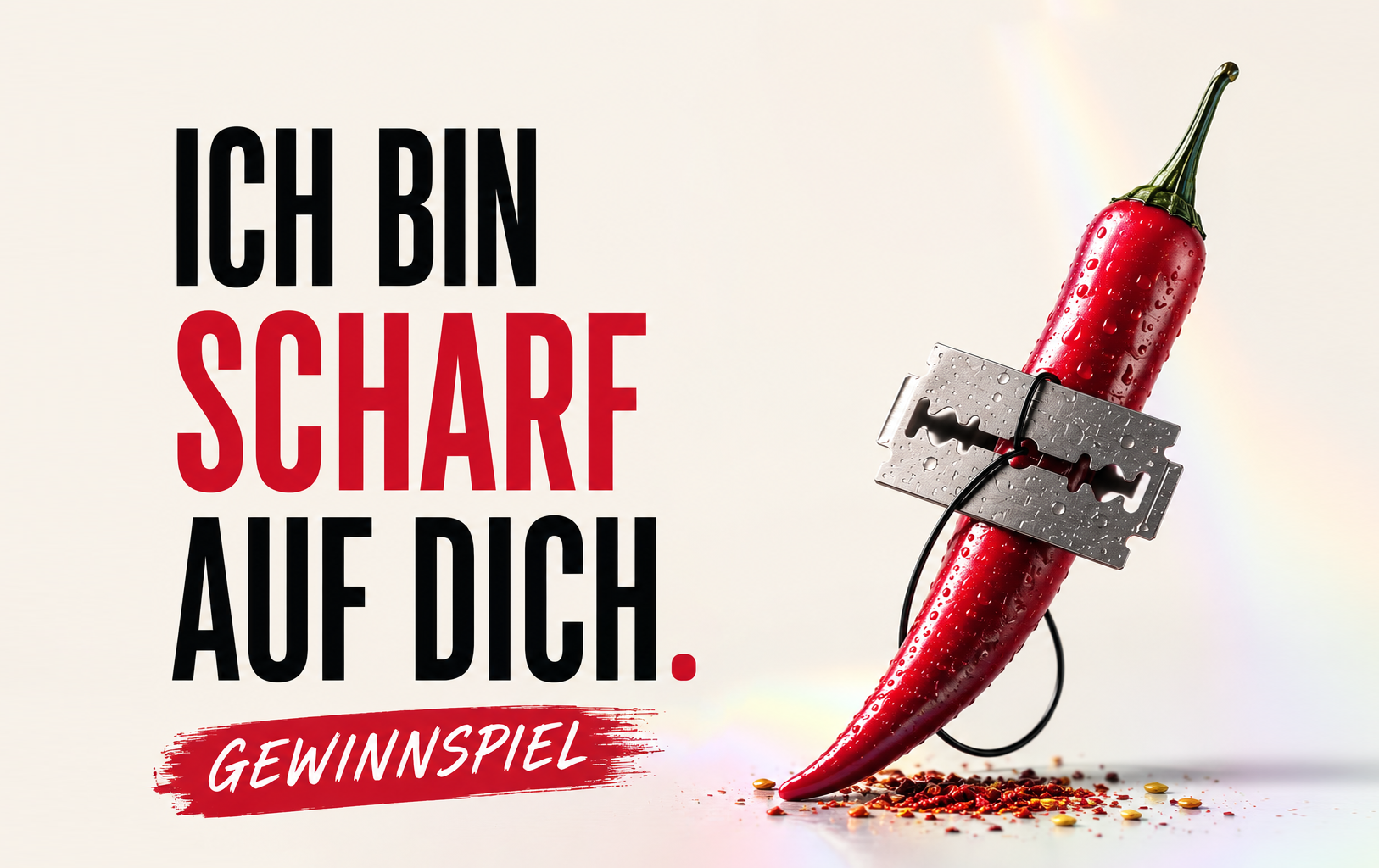 Gewinnspiel - Ich bin Scharf auf Dich.