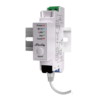 Photo of Shelly EM Pro WiFi contactor 
