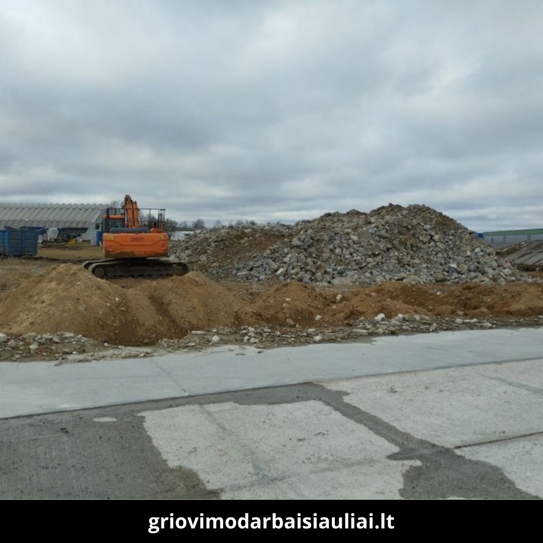 Griovimo darbai Šiauliai atlikti darbai 9