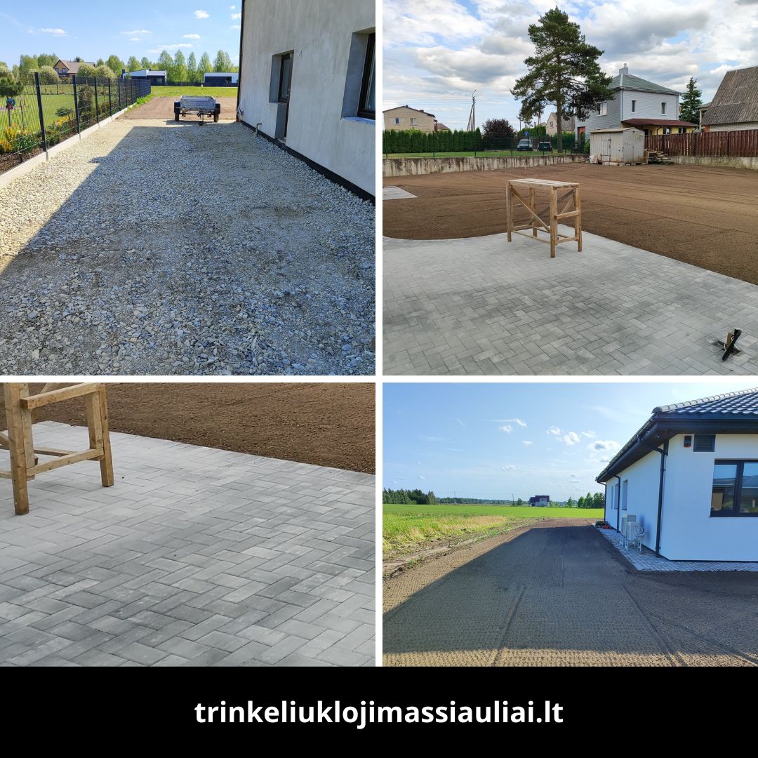 Trinkelių klojimas Šiauliai