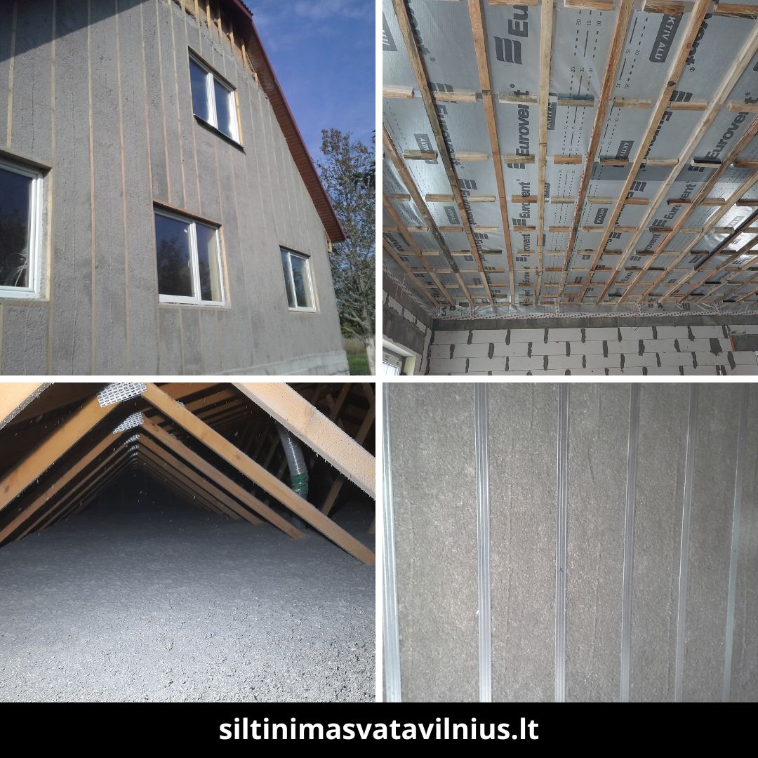 Šiltinimas vata Vilniuje
