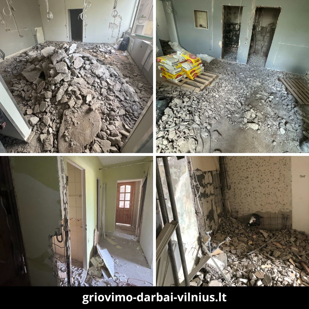 Grivimo darbai Vilnius