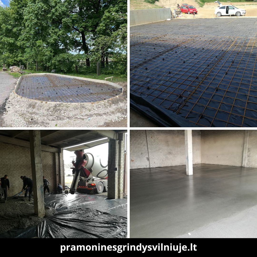 Pramoninės grindys Vilniuje