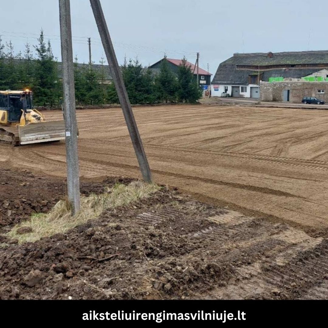 Aikštelių įrengimas Vilniuje darbai 7