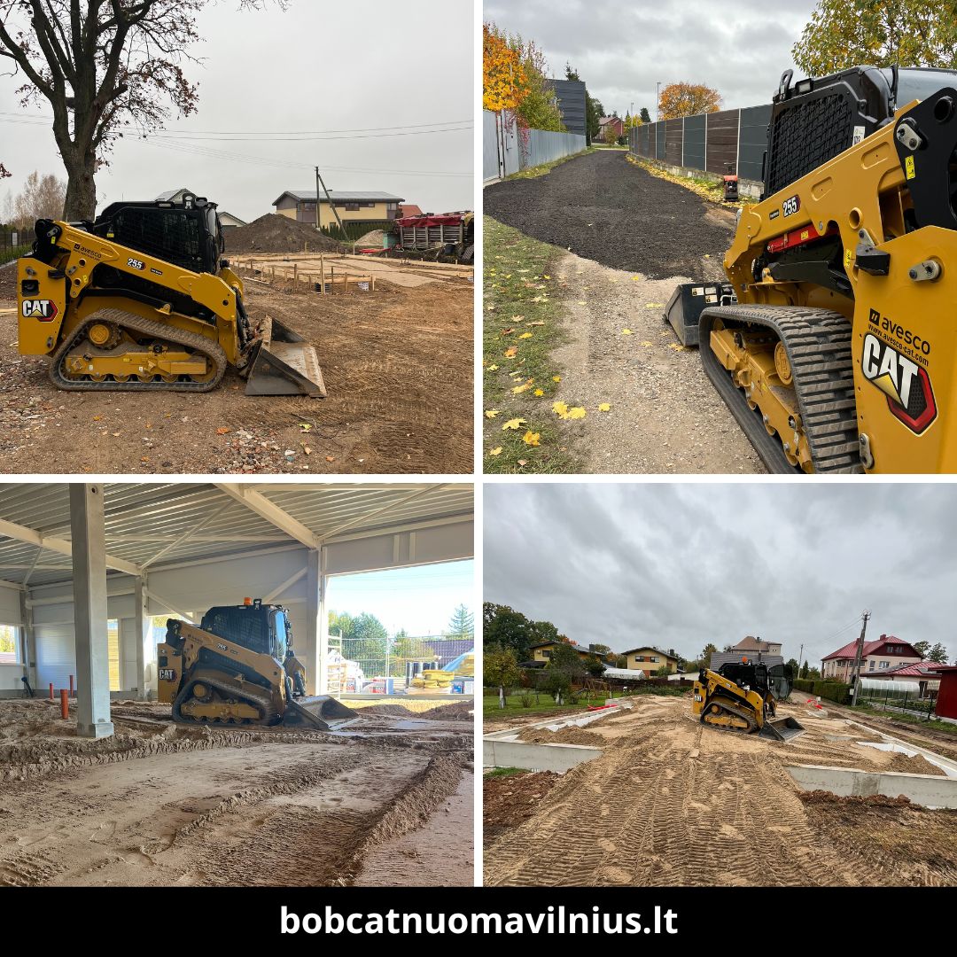 Bobcat nuoma Vilniuje
