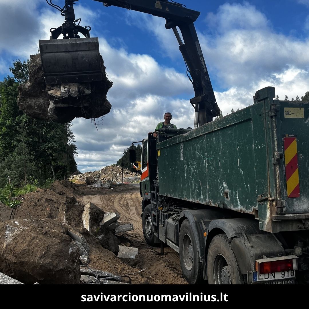 Savivarčio nuoma Vilniuje darbai 3