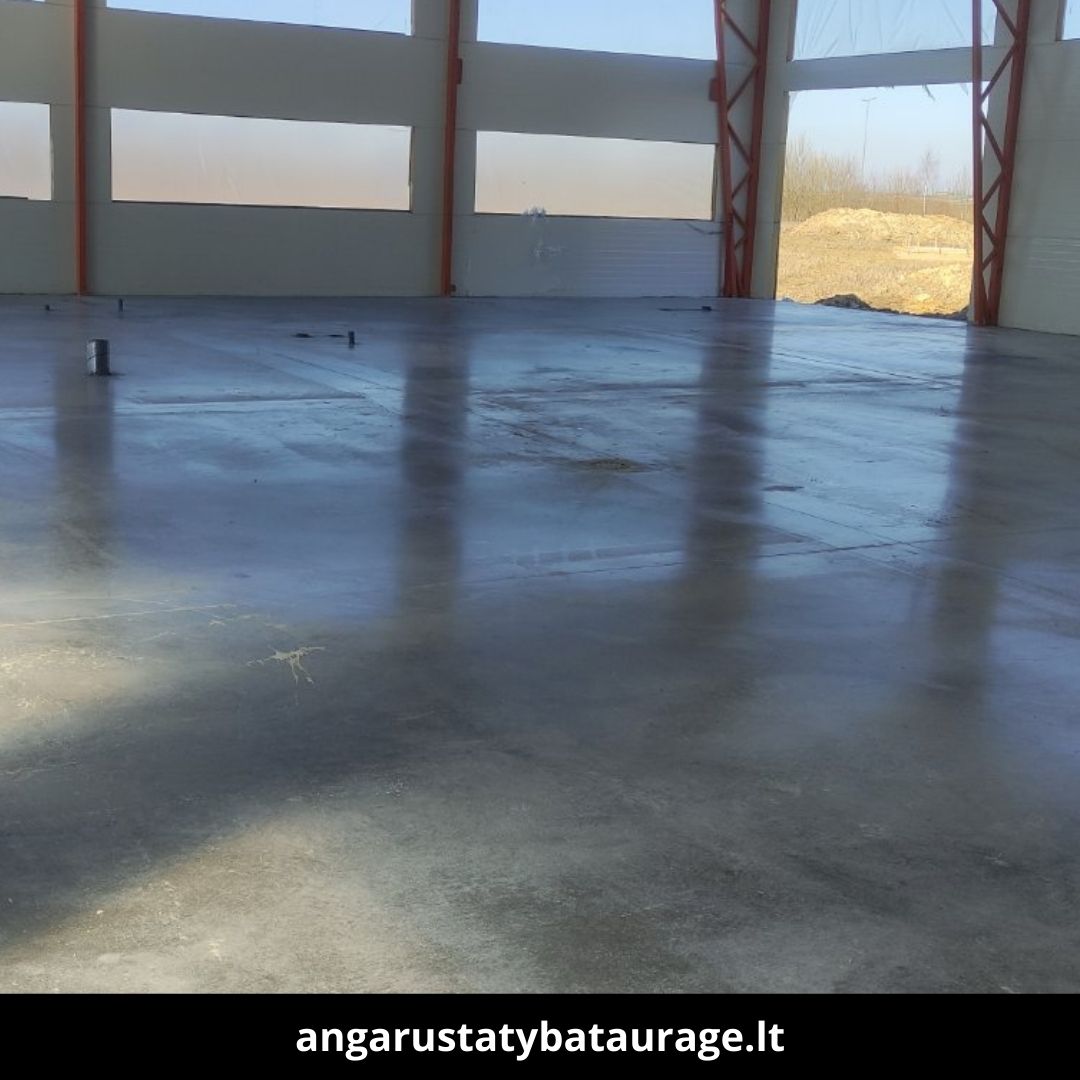Angarų statyba Tauragėje atlikti darbai 5