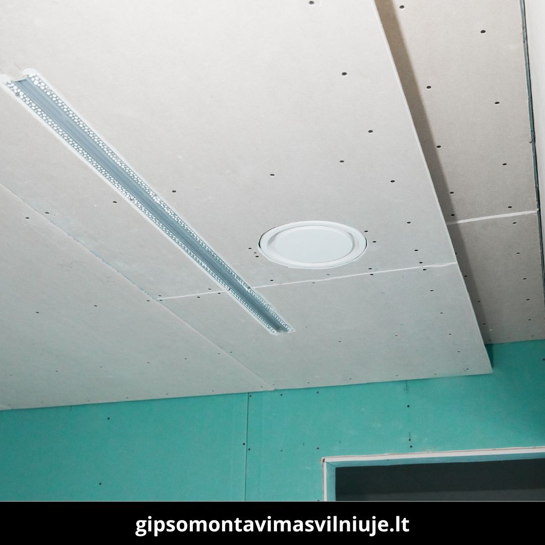 Gipso montavimas Vilniuje atlikti darbai 1
