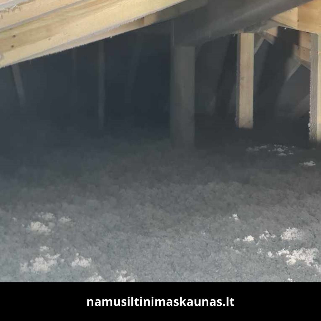 Namų šiltinimas Kaunas "Ekosved" atlikti darbai 6