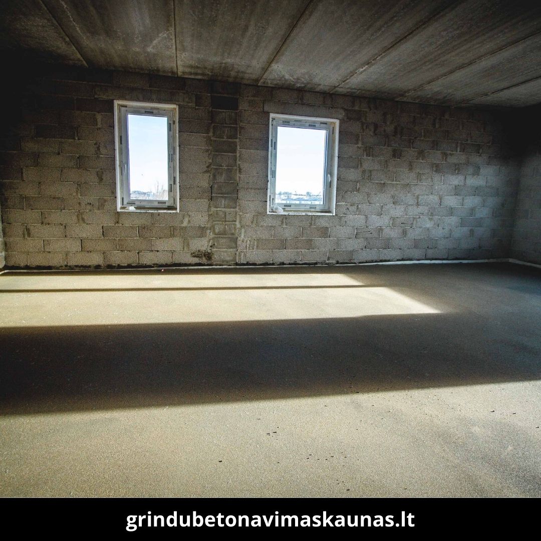 Grindų betonavimas Kaunas atlikti darbai 5