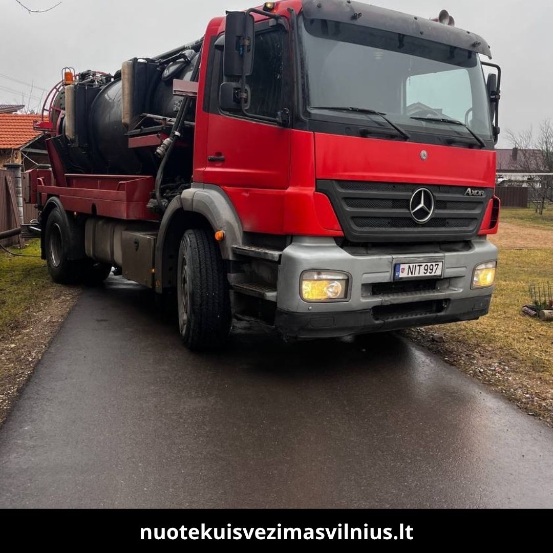 Nuotekų išvežimas Vilniuje 5