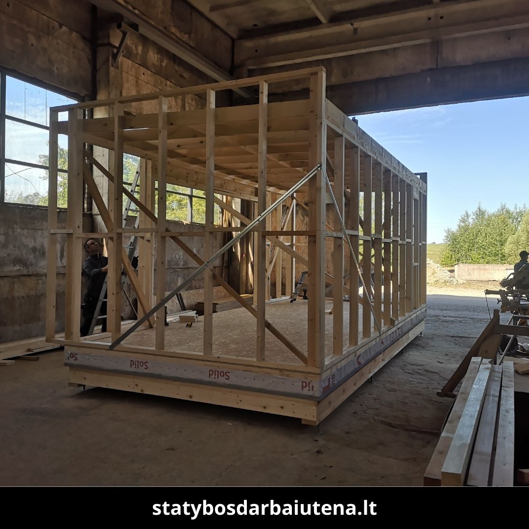 Statybos darbai Utena atlikti darbai 9