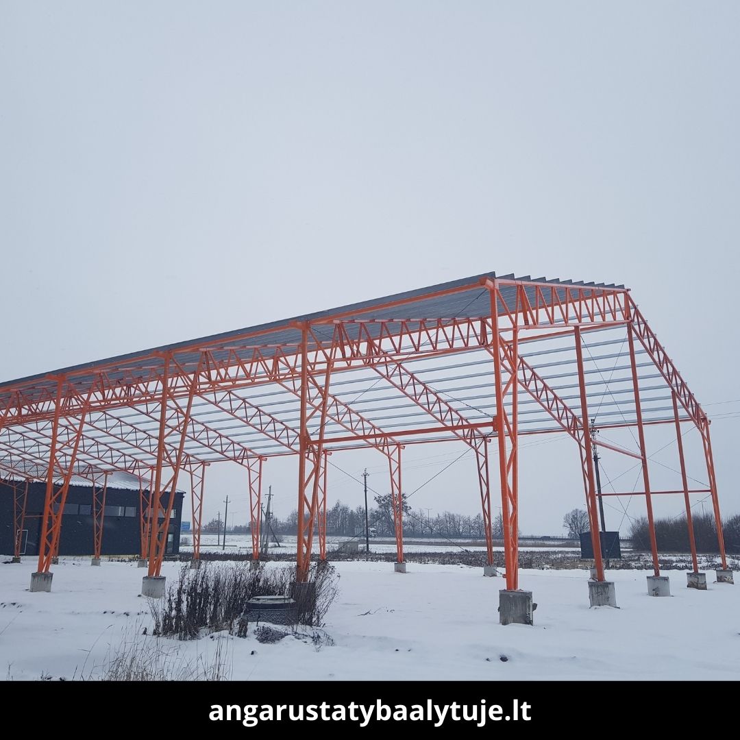 Angarų statyba Alytuje atlikti darbai 9