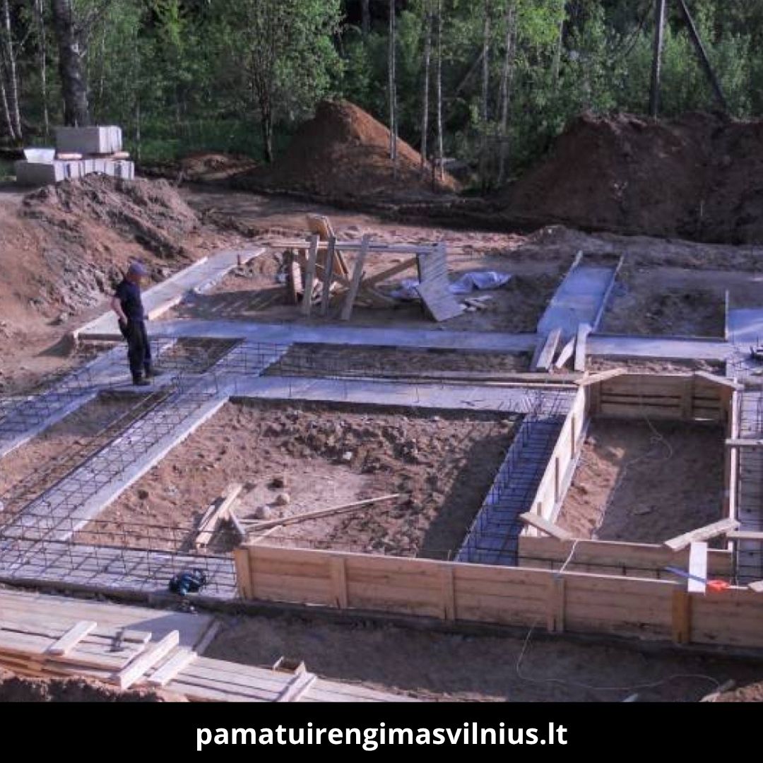 Pamatų įrengimas Vilniuje darbai 8