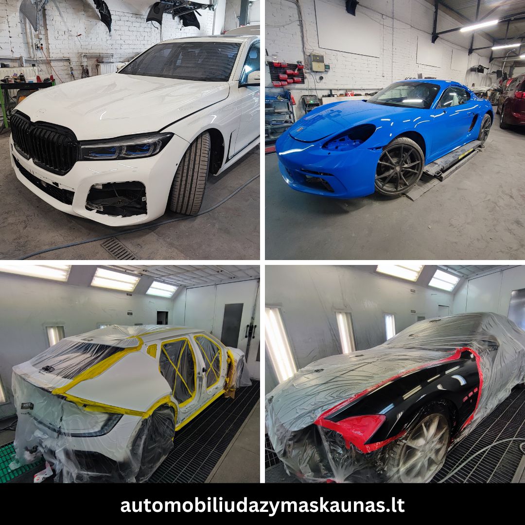 Automobilių dažymas Kaune