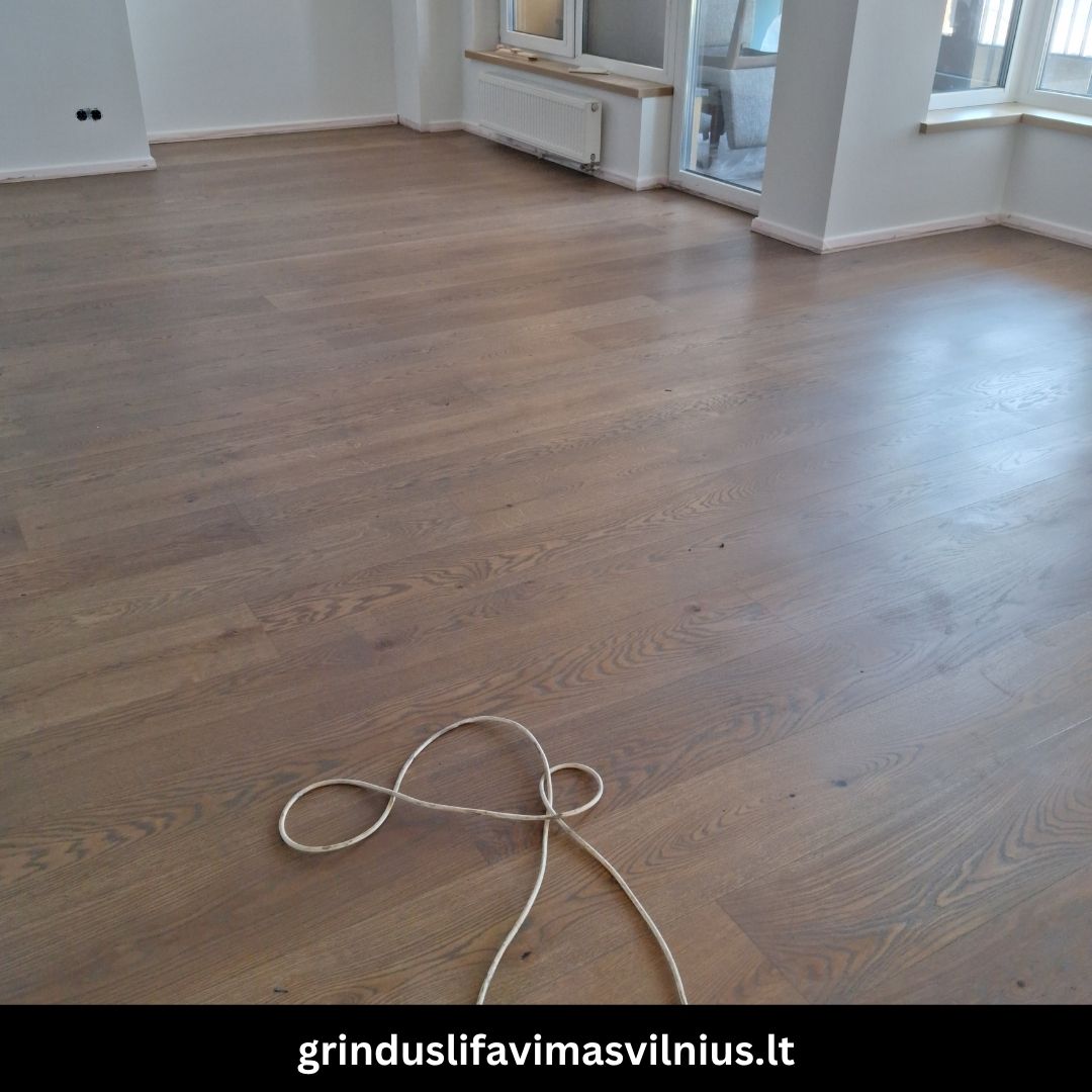 Grindų šlifavimas Vilniuje darbai 1