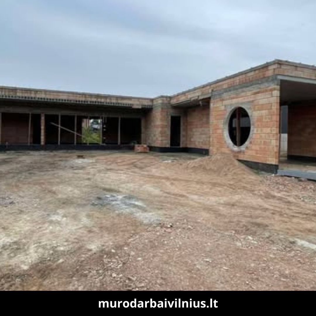 Mūro darbai Vilniuje atlikti darbai 3
