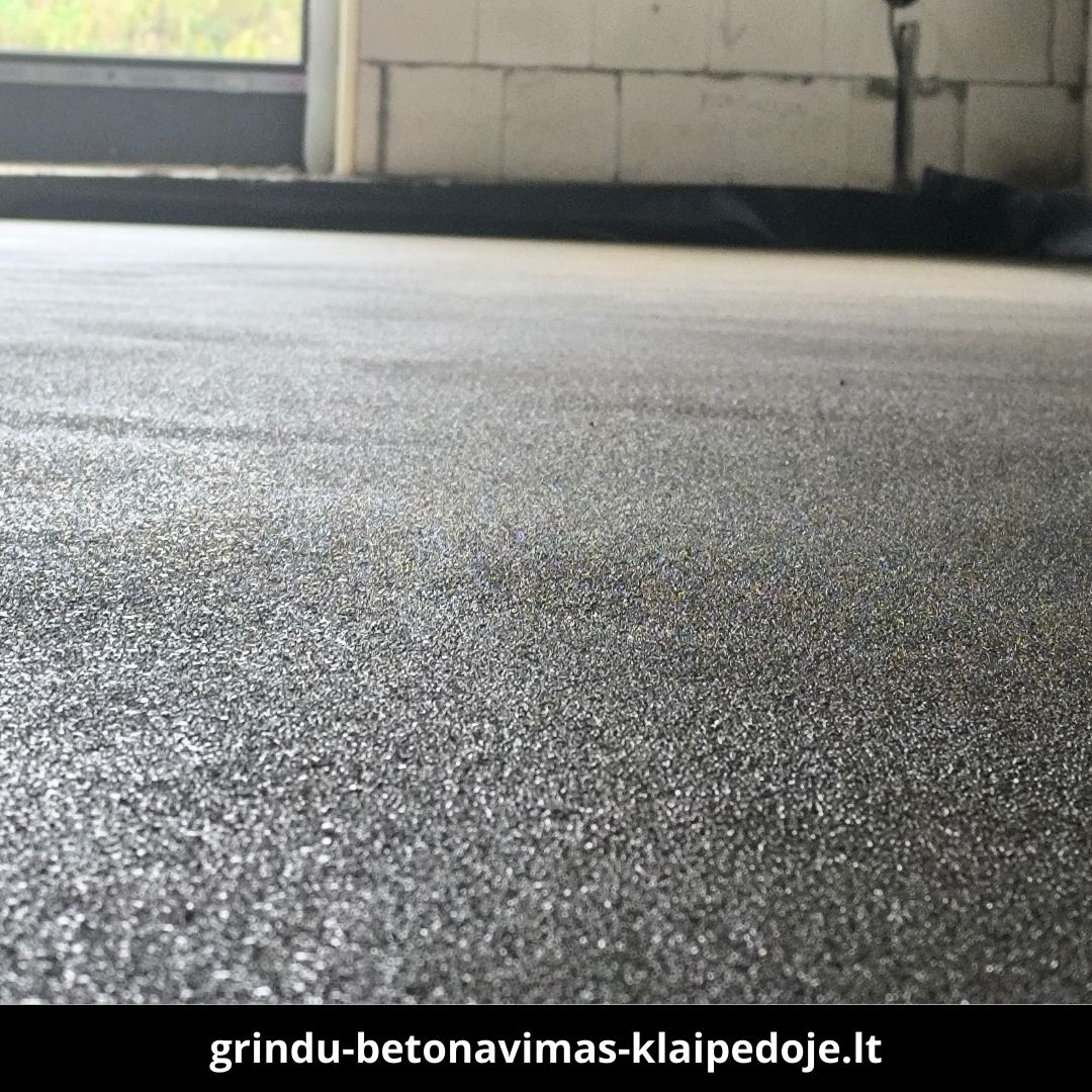 Grindų betonavimas Klaipėdoje atlikti darbai 3