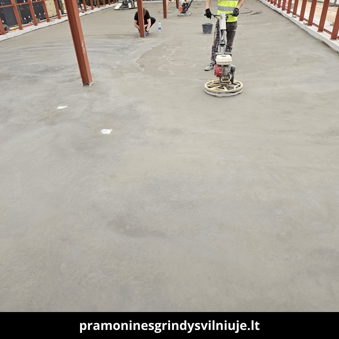 Pramoninės grindys Vilniuje atlikti darbai 8