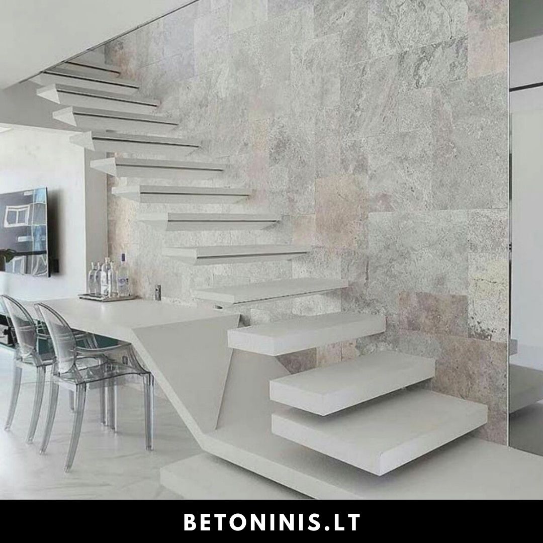 Betoninės laiptų pakopos 4