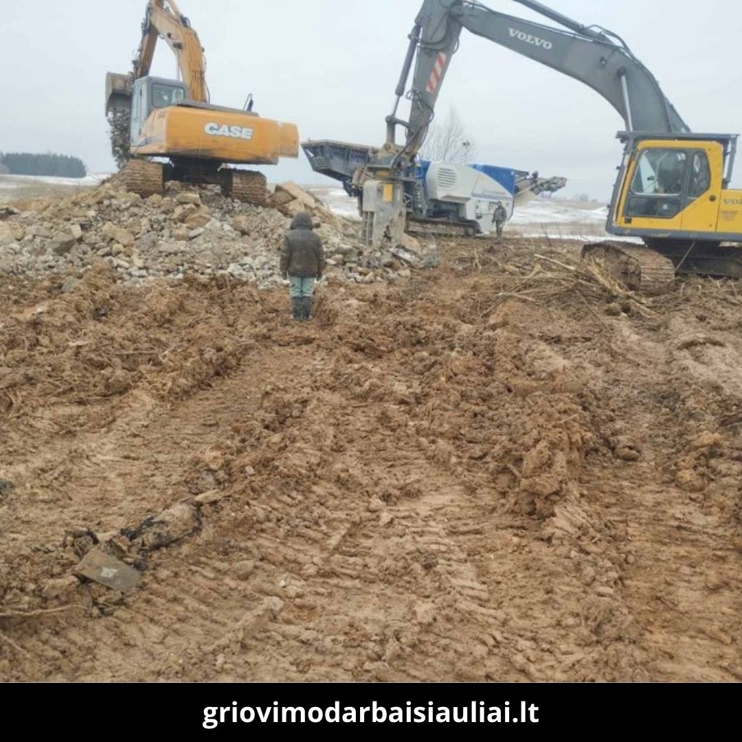 Griovimo darbai Šiauliai atlikti darbai 7