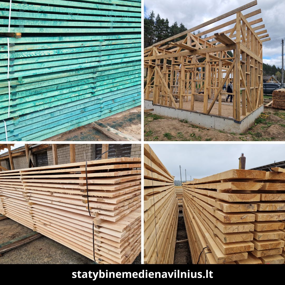 Statybinė mediena Vilnius