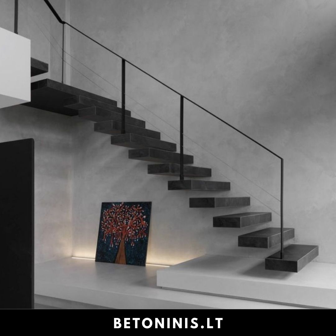 Betoninės laiptų pakopos 3