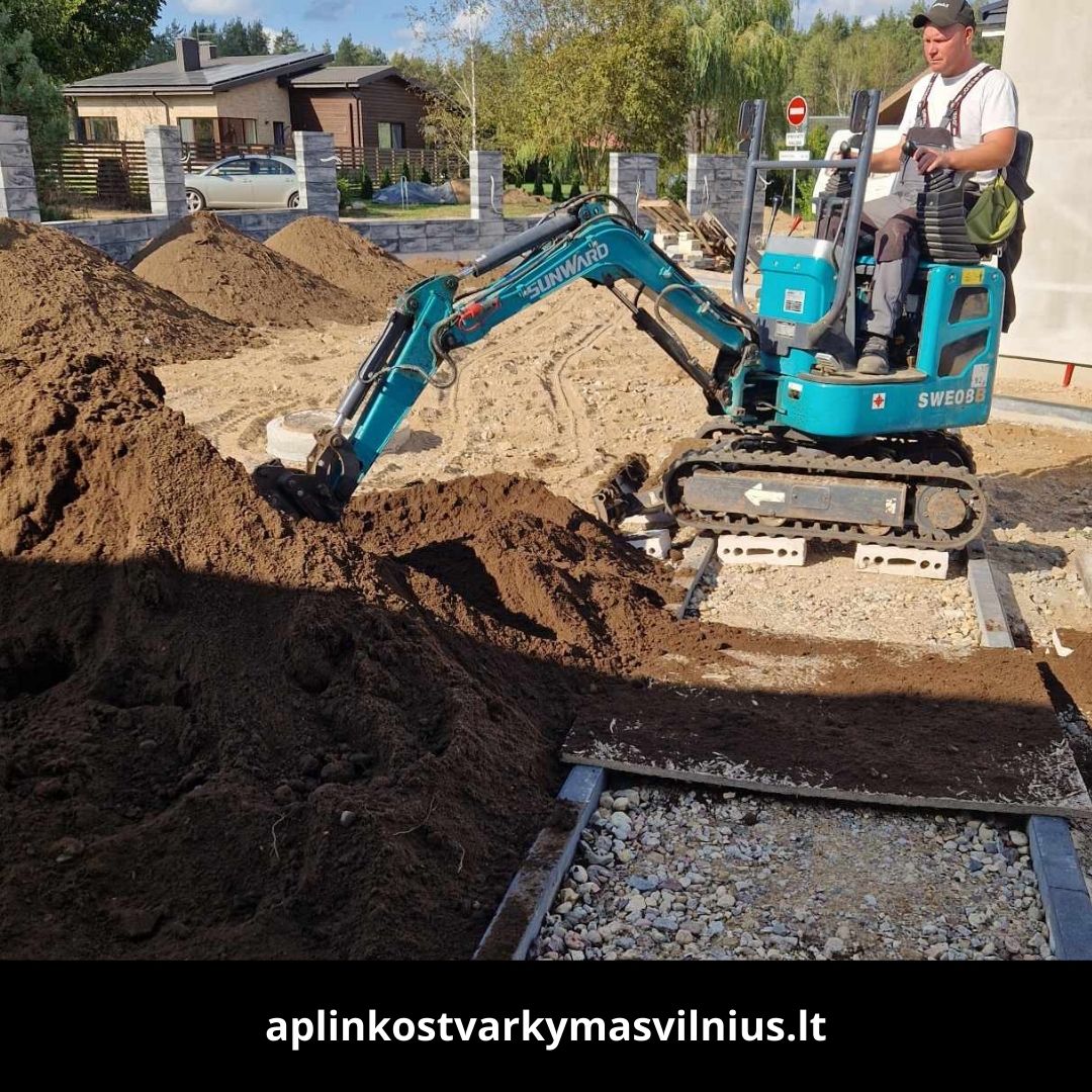 Aplinkos tvarkymas Vilnius atlikti darbai 2
