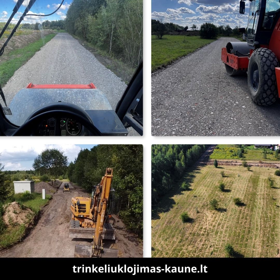 Trinkelių klojimas Kaune atlikti darbai 5
