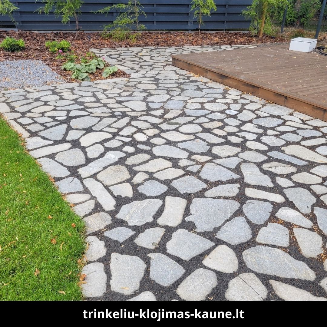 Trinkelių klojimas Kaune atlikti darbai 1