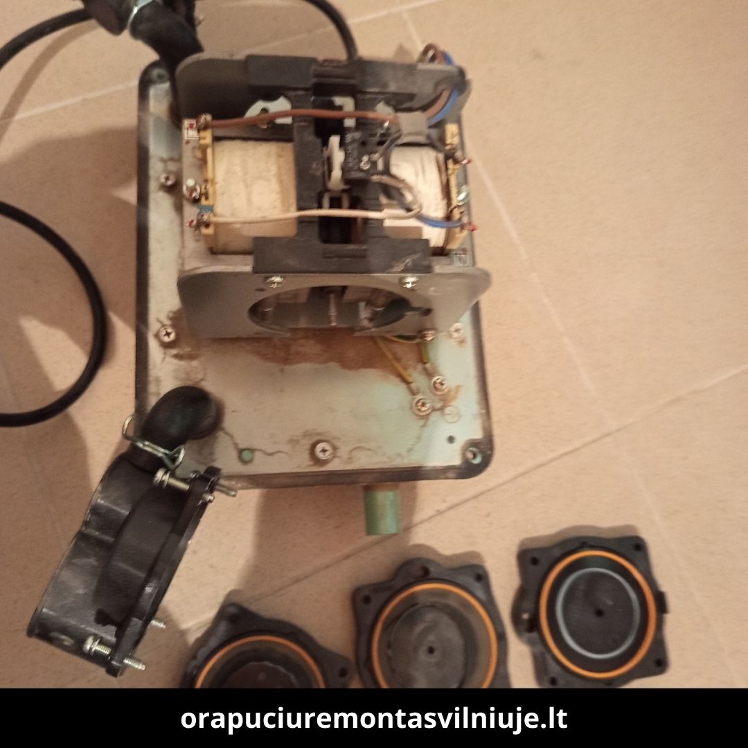 Orapūčių remontas Vilniuje atlikti darbai 4