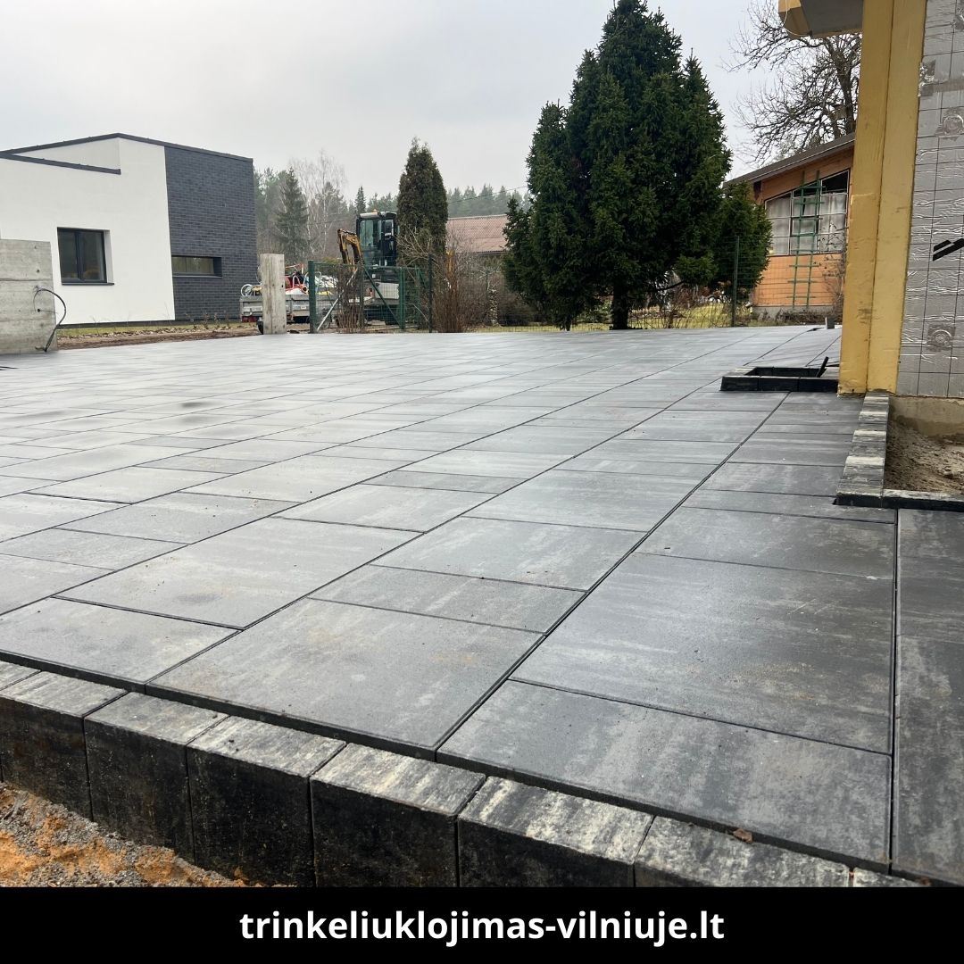 Trinkelių klojimas Vilniuje atlikti darbai 4