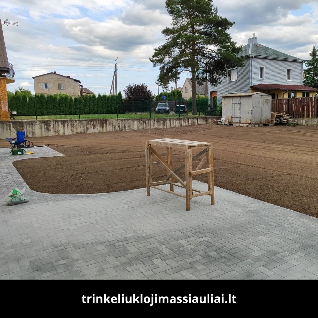Trinkelių klojimas Šiauliai atlikti darbai 7