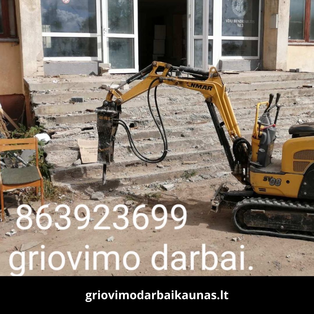 Griovimo darbai Kaunas atlikti darbai 6