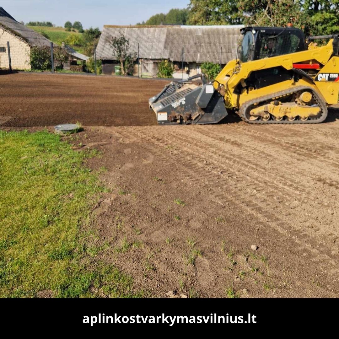 Aplinkos tvarkymas Vilnius atlikti darbai 5