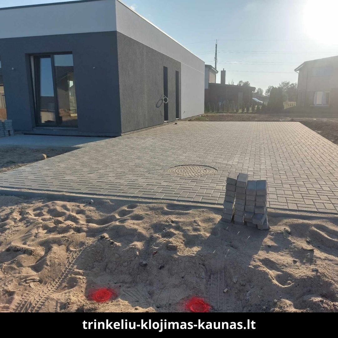 Trinkelių klojimas Kaunas atlikti darbai 3