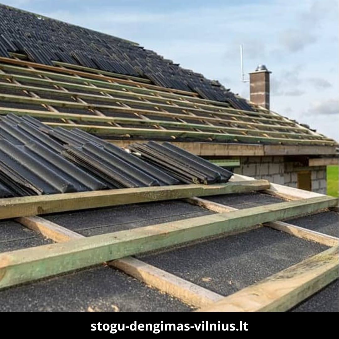 Stogu dengimas Vilniuje 8