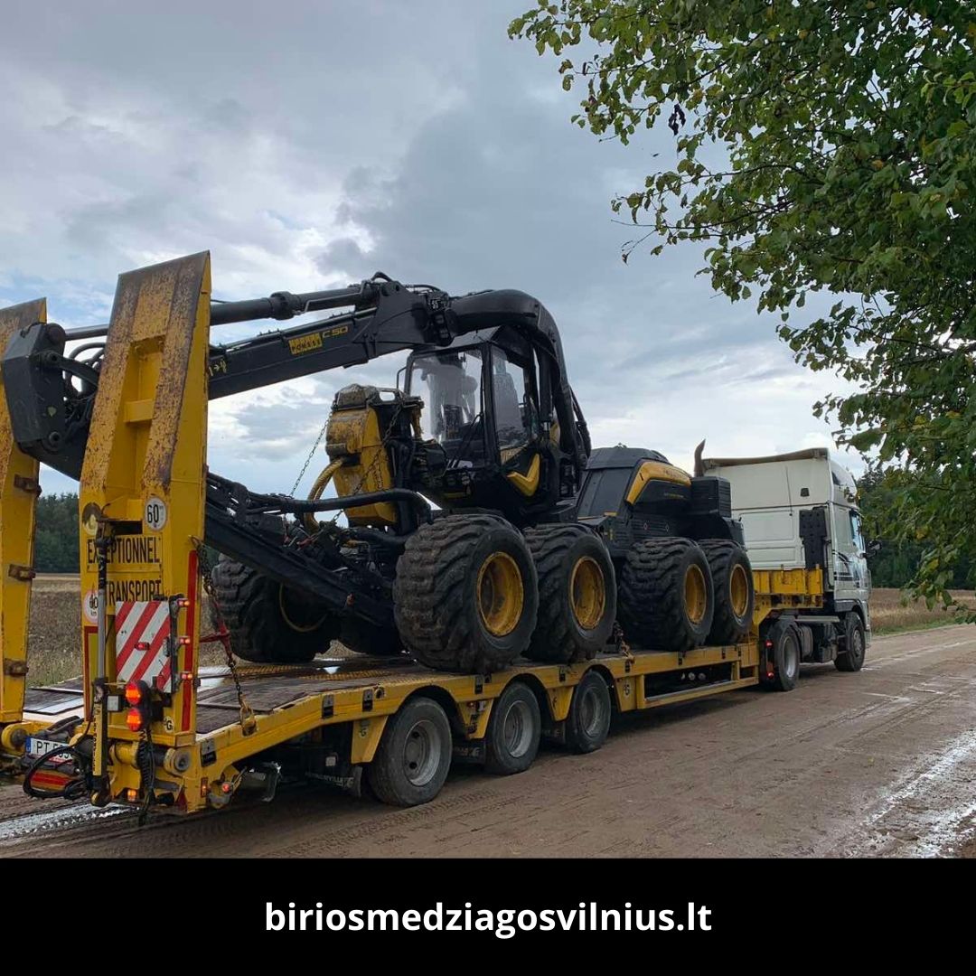 Birios medžiagos, pristatymas, darbai Vilniuje 5